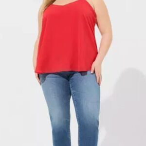 Torrid Sophie Chiffon Swing Cami Orange Size 3